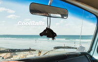 Coolballs Black Horse Car Antenna Topper / Mirror Dangler / Dashboard Accessory