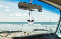 Coolballs Cool Navy Car Antenna Topper / Mirror Dangler / Auto Dashboard Buddy