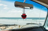 Coolballs Little Devil "Cool Diable" Car Antenna Topper / Mirror Dangler / Dashboard Buddy (Red)