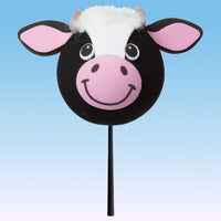 Tenna Tops "Milkshake" the Cow Car Antenna Topper / Mirror Dangler / Cute Dashboard Accessory