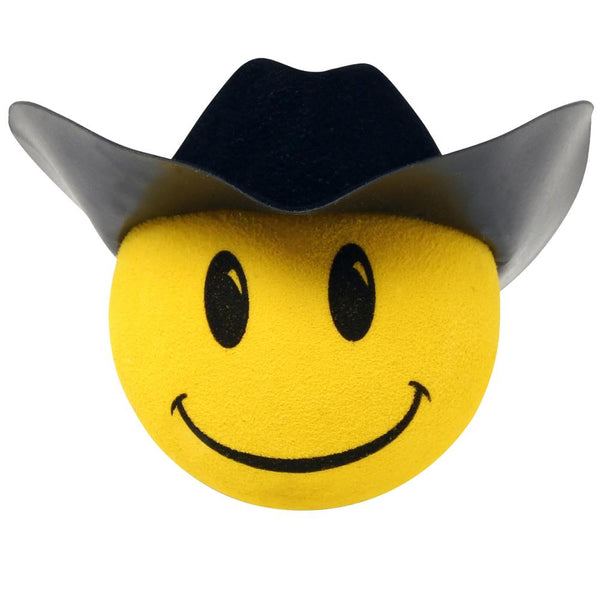 HappyBalls Cowboy Car Antenna Topper / Mirror Dangler / Auto Dashboard Buddy