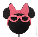 *Rare* Disney's California Adventure Mickey w/ Pink Sunglasses Car Antenna Topper /  Dashboard Buddy