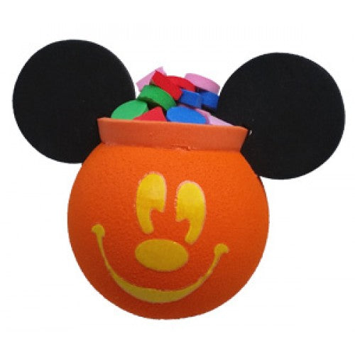 Mickey Mouse Basket w/ Candy Car Antenna Topper / Cute Dashboard Buddy (WDW) (Halloween)