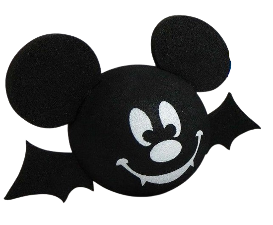 Mickey Mouse Spooky BAT Car Antenna Topper / Mirror Dangler / Dashboard Buddy (Halloween)