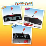 Tenna Tops Flip Flop Sandal Car Antenna Topper (Hawaiian Red)