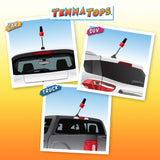 Tenna Tops Red Nail Polish Bottle Car Antenna Topper / Mirror Dangler / Cute Dashboard Accessory