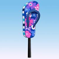 Tenna Tops Flip Flop Sandal Car Antenna Topper / Mirror Dangler / Cute Dashboard Accessory (Hawaiian Purple)