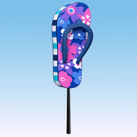 Tenna Tops Flip Flop Sandal Car Antenna Topper / Mirror Dangler / Cute Dashboard Accessory (Hawaiian Purple)