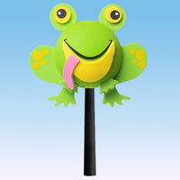 Tenna Tops "Hoppy" the Frog Car Antenna Topper / Mirror Dangler / Cute Dashboard Buddy (Green)