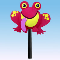 Tenna Tops Froggy Frog Car Antenna Topper / Mirror Dangler / Cute Dashboard Accessory (Red)