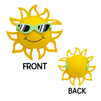 Coolballs California Sunshine Car Antenna Topper / Mirror Dangler / Auto Dashboard Accessory (Green Shades)