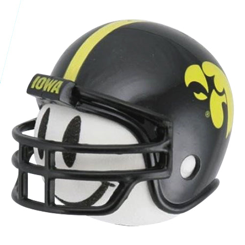 Iowa Hawkeyes Car Antenna Topper / Auto Dashboard Accessory (White Smiley) (College Football)