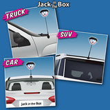 * Collectible * Jack in the Box George Washington Car Antenna Topper / Auto Dashboard Buddy