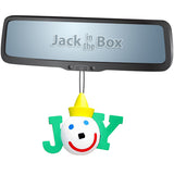 Jack in the Box JOY Green Antenna Topper / Mirror Dangler / Dashboard Buddy