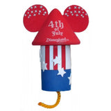 Disneyland USA 4th of July Firecracker Mickey Car Antenna Topper / Dashboard Buddy