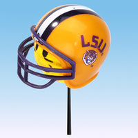 LSU Tigers Helmet Car Antenna Topper / Mirror Dangler / Auto Dashboard Accessory  (Yellow Face) (College Football)