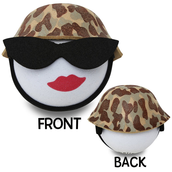 Coolballs Marine or Army Military Lady Car Antenna Topper / Mirror Dangler / Dashboard Buddy