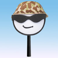 Coolballs "Cool Army" Car Antenna Topper / Mirror Dangler / Auto Dashboard Accessory