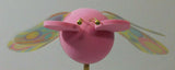 2008 Disney World Butterfly Mickey Icon Flower Garden Festival Car Antenna Topper