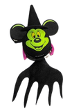 Mickey Mouse Witch w/ Broom Car Antenna Topper / Mirror Dangler / Dashboard Buddy (Halloween)
