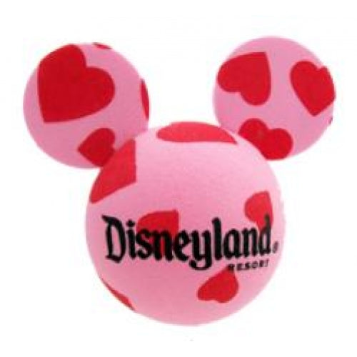 Disney Mickey Valentine w/ Red Hearts Antenna Topper / Dashboard Accessory (Disneyland Resort)