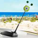 *Last One* 2.50" Giant Size - Mike Wazowski Eye Irish Shamrock's Pixar Disney Car Antenna Topper / Auto Dashboard Accessory