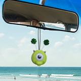 *Last One* 2.50" Giant Size - Mike Wazowski Eye Irish Shamrock's Pixar Disney Car Antenna Topper / Auto Dashboard Accessory
