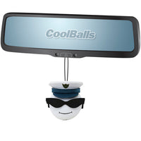 Coolballs Cool Captain Boat / Ship Car Antenna Topper / Mirror Dangler / Auto Dashboard Accessory