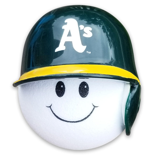 Oakland A's Car Antenna Topper / Auto Dashboard Accessory (MLB Baseball) (Batting Helmet)