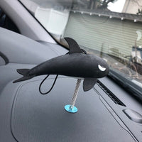 Cooltoppers "Cool Whale" Car Antenna Topper / Mirror Dangler / Auto Dashboard Accessory