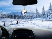 Pittsburgh Panthers Car Antenna Topper / Auto Dashboard Buddy (White Smiley) (College Football)