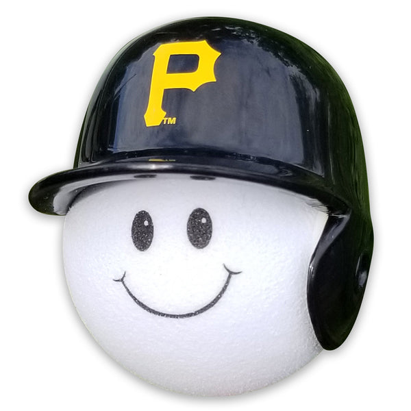 Pittsburgh Pirates Car Antenna Topper / Auto Dashboard Accessory (MLB Baseball) (Batting Helmet)