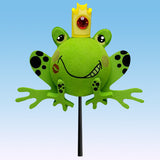 Tenna Tops Handsome Prince Frog Car Antenna Topper / Mirror Dangler / Dashboard Buddy
