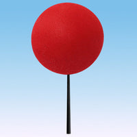 Coolballs Plain Red Car Antenna Ball