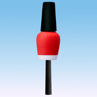 Tenna Tops Red Nail Polish Bottle Car Antenna Topper / Mirror Dangler / Cute Dashboard Accessory