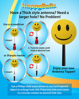 HappyBalls Birth Sign - Cancer Car Antenna Topper