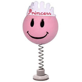 HappyBalls Pink Princess Car Antenna Topper / Mirror Dangler / Cute Dashboard Accessory