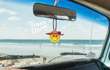 Tenna Tops Red Hat Lady Car Antenna Topper / Mirror Dangler / Cute Dashboard Accessory