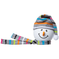 Tenna Tops Snowman Winter Hat & Scarf Car Antenna Topper (Grey)