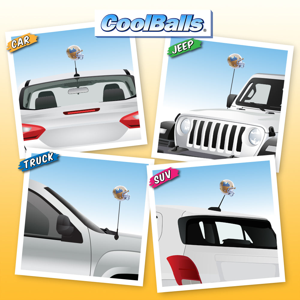 Summer Fun Beach Ball Car Antenna Ball/Mirror Dangler