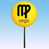HappyBalls Birth Sign - Virgo Car Antenna Topper / Mirror Dangler / Auto Dashboard Accessory
