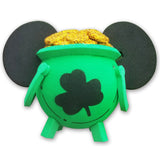 Mickey Lucky Irish Pot of Gold Coins Antenna Topper / Mirror Dangler / Daishboard Buddy (Walt Disney World)