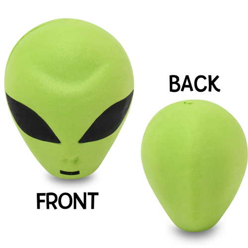 Coolballs Green Alien Car Antenna Topper / Auto Mirror Dangler / Cool Dashboard Buddy