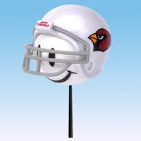 Arizona Cardinals Helmet Car Antenna Topper / Mirror Dangler / Auto Dashboard Buddy (NFL Football)