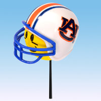 Auburn Tigers Car Antenna Topper / Mirror Dangler / Auto Dashboard Accessory (College Football) (Yellow Smiley)