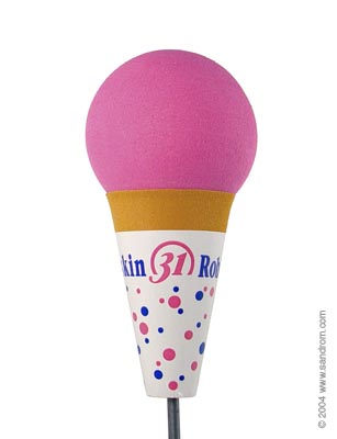 *Last one* Vintage Baskin Robbins 31 Flavors Ice Cream Cone Car Antenna Topper / Dashboard Accessory