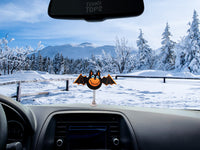 Tenna Tops Spooky Bat Car Antenna Topper / Mirror Dangler / Auto Dashboard Buddy