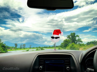Coolballs Cool Santa Car Antenna Topper / Mirror Dangler / Dashboard Buddy