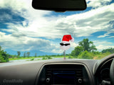 Coolballs Cool Santa Car Antenna Topper / Mirror Dangler / Dashboard Buddy