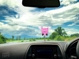 Tenna Tops Flying Pig Car Antenna Topper / Mirror Dangler / Auto Dashboard Buddy